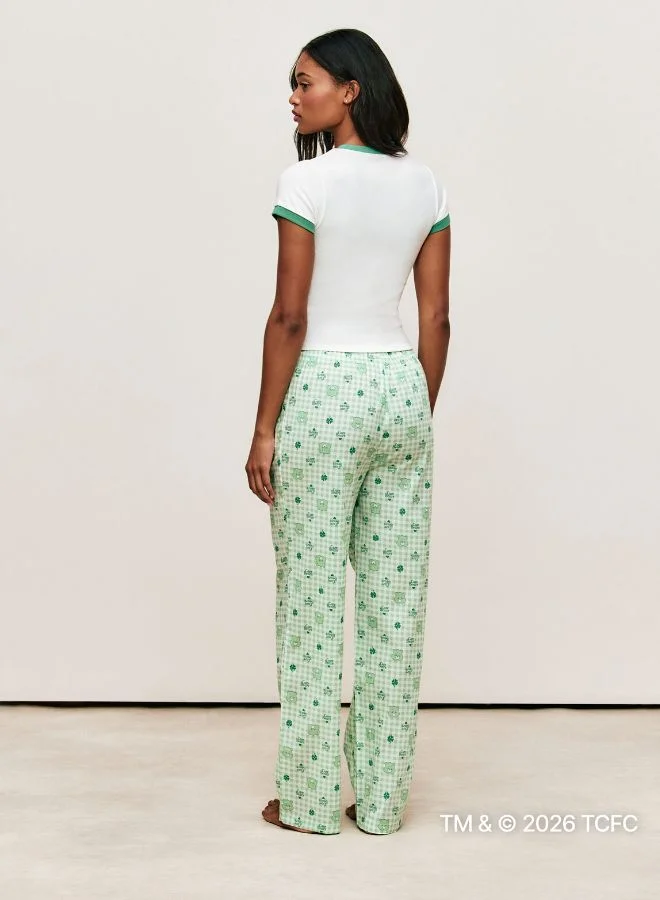 UNDIZ Pink Striped jersey trousers for Women | Best Price UAE